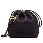 Valentino Vlogo Pouf Nappa Leather Pouch